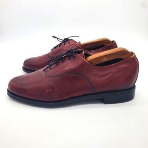 Vintage Dexter Brown Leather Derby Plain toe Oxfords Size 10 EEE Shoes
